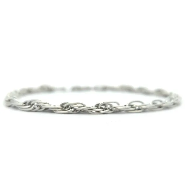 10KT White Gold 7.5