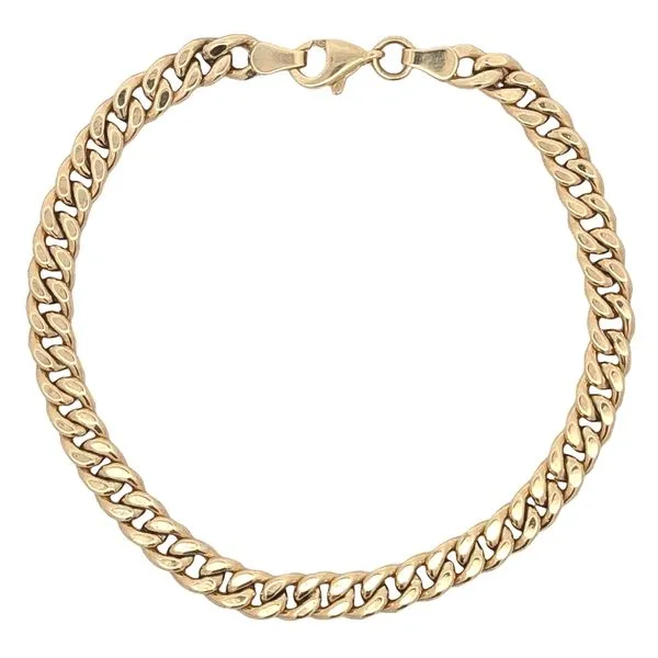 10K Yellow Gold Curb Bracelet Harmony Jewellers Grimsby, ON