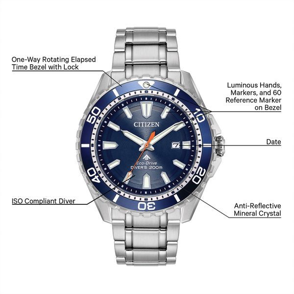 Citizen PROMASTER DIVER Eco-Drive Watch Image 4 Harmony Jewellers Grimsby, ON