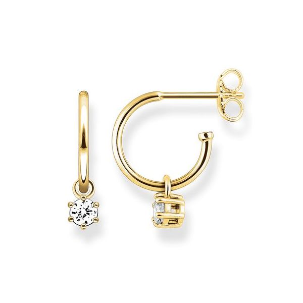 Earrings, 925 sterling silver; 18k yellow gold plating FINAL SALE Harmony Jewellers Grimsby, ON