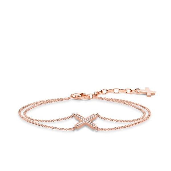 Silver bracelet 18k rose gold plating FINAL SALE Harmony Jewellers Grimsby, ON