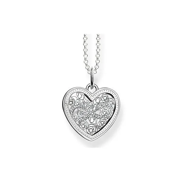 Sterling Silver Chain and Filigree Pendant Harmony Jewellers Grimsby, ON