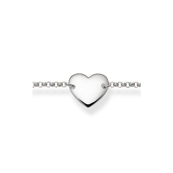 Sterling Silver Solid Heart Bracelet Harmony Jewellers Grimsby, ON