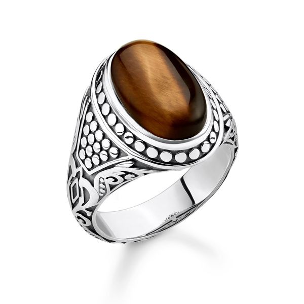 Sterling Silver Brown Tiger's Eye Stone Ring Harmony Jewellers Grimsby, ON