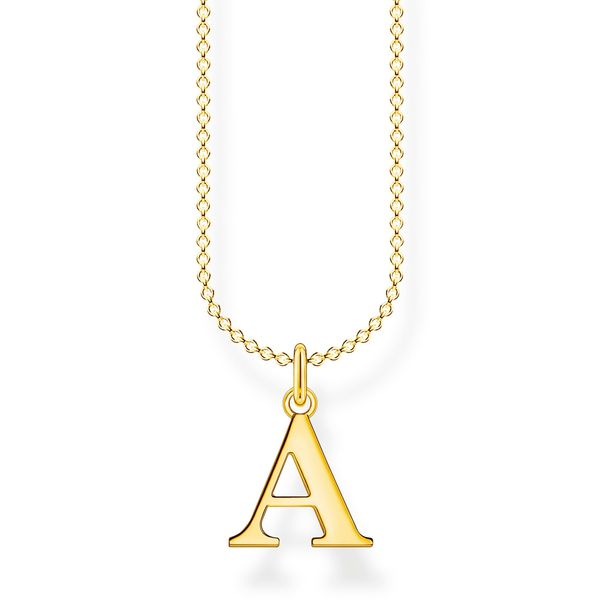 Necklace Letter A Gold Harmony Jewellers Grimsby, ON