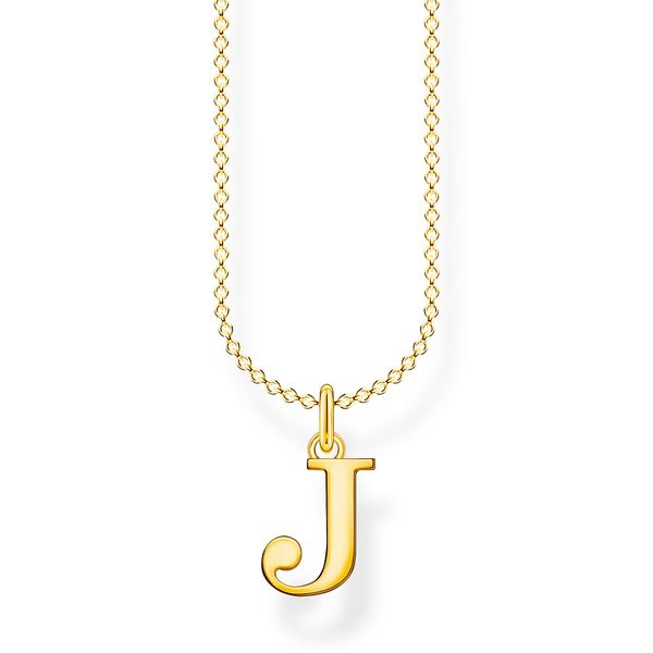 Necklace Letter J Gold Harmony Jewellers Grimsby, ON