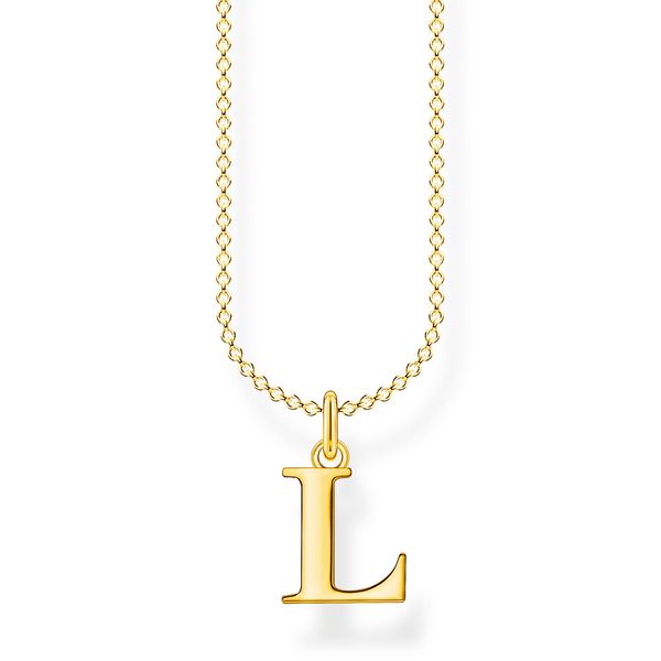 Necklace Letter L Gold Harmony Jewellers Grimsby, ON