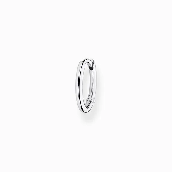 Single Hoop Earring Classic Silver Harmony Jewellers Grimsby, ON