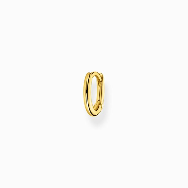 Single Hoop Earring Classic Gold Harmony Jewellers Grimsby, ON