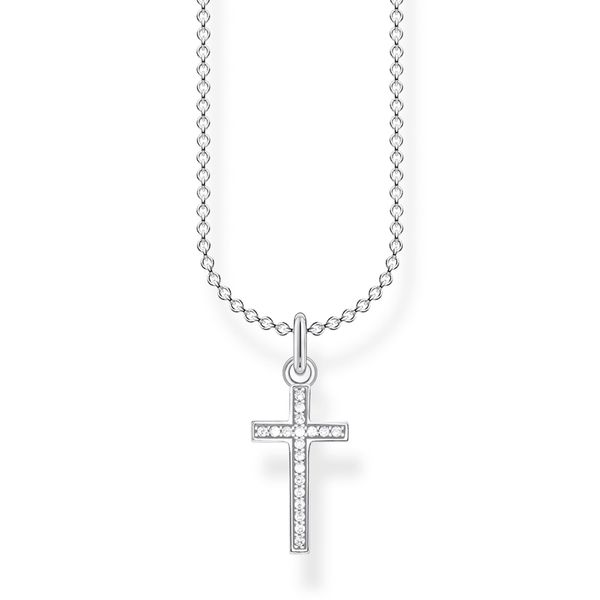 Necklace Cross Pave, Silver Harmony Jewellers Grimsby, ON