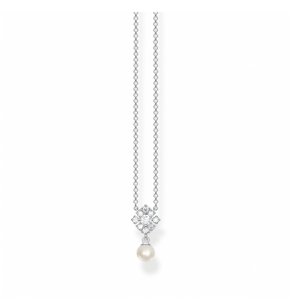 Sterling Silver CZ and Pearl Necklace Harmony Jewellers Grimsby, ON