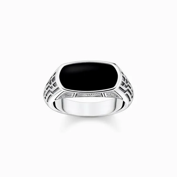 Thomas Sabo Sterling Silver Black Onyx Ring Harmony Jewellers Grimsby, ON