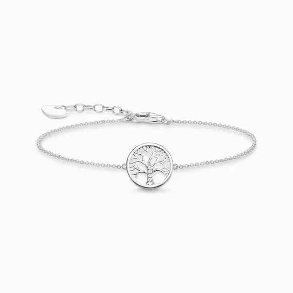 Thomas Sabo Sterling Silver CZ Tree of Love Bracelet Harmony Jewellers Grimsby, ON