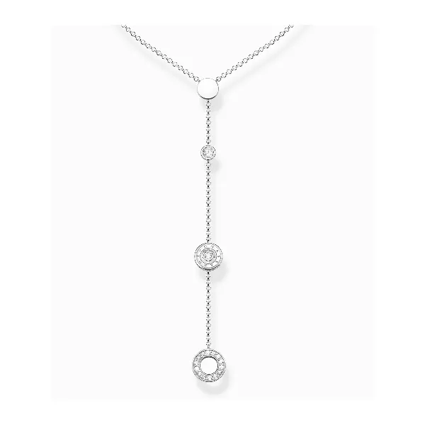 Thomas Sabo Sterling Silver CZ Drop Necklace Harmony Jewellers Grimsby, ON