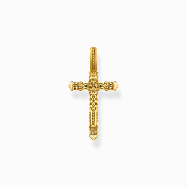 Thomas Sabo Sterling Silver Gold Plated Cross Pendant Harmony Jewellers Grimsby, ON