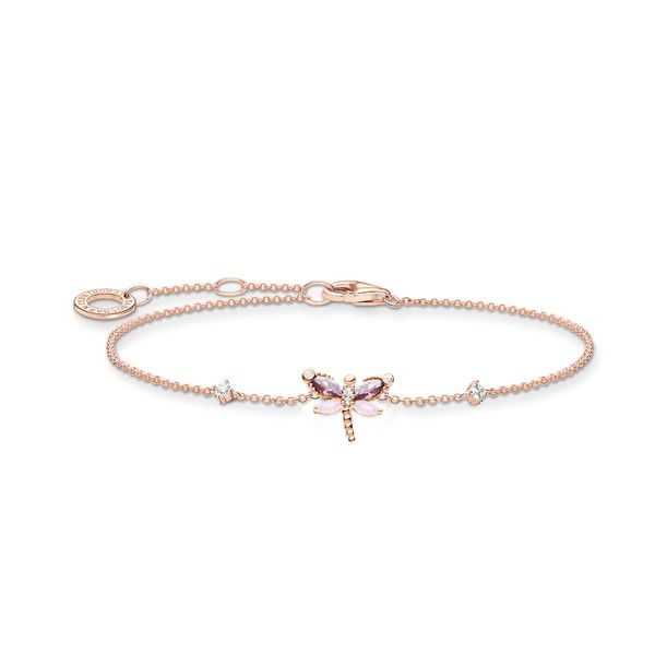 Thomas Sabo Bracelet Dragonfly with Stones Rose Gold Harmony Jewellers Grimsby, ON