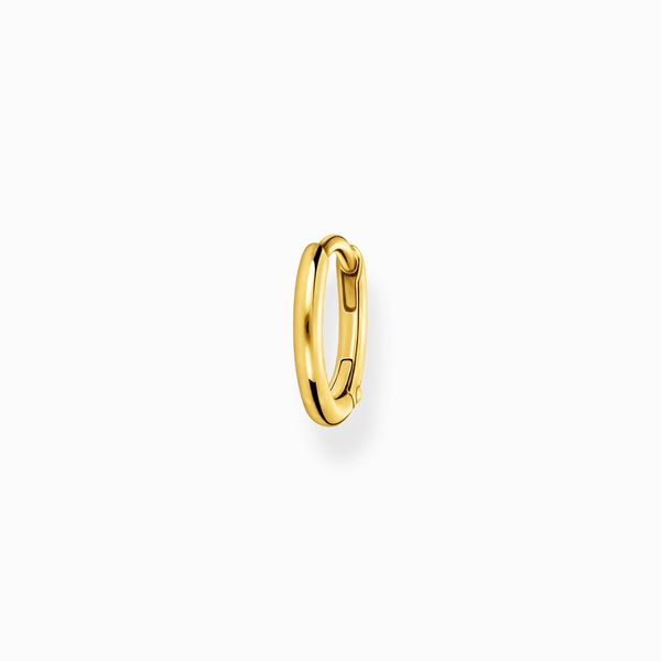 Single Hoop Earring Classic Gold Harmony Jewellers Grimsby, ON