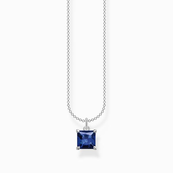 Thomas Sabo Necklace with Blue Stone - Silver Harmony Jewellers Grimsby, ON