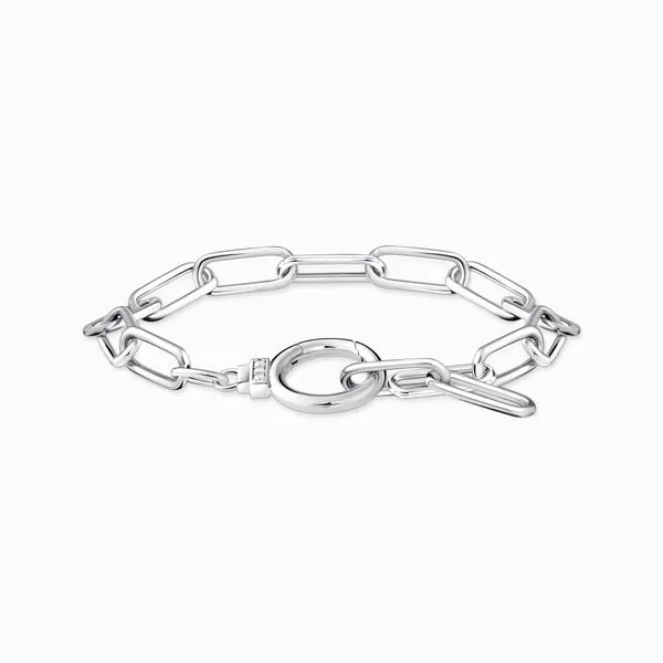 Thomas Sabo Sterling Silver Link CZ Bracelet Harmony Jewellers Grimsby, ON