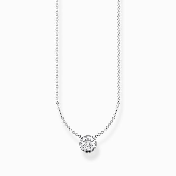 Thomas Sabo Sterling Silver CZ Circle Necklace Harmony Jewellers Grimsby, ON