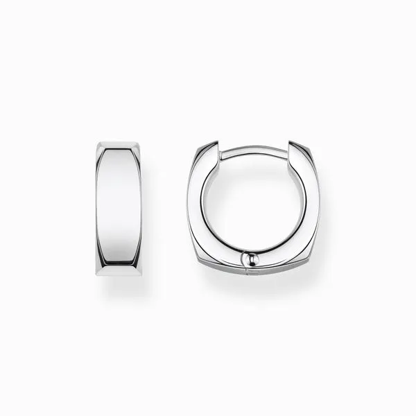 Thomas Sabo Sterling Silver Minimalist Hoop Earrings Harmony Jewellers Grimsby, ON