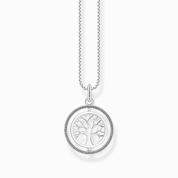 Thomas Sabo Sterling Silver Tree of Love CZ Necklace Image 2 Harmony Jewellers Grimsby, ON