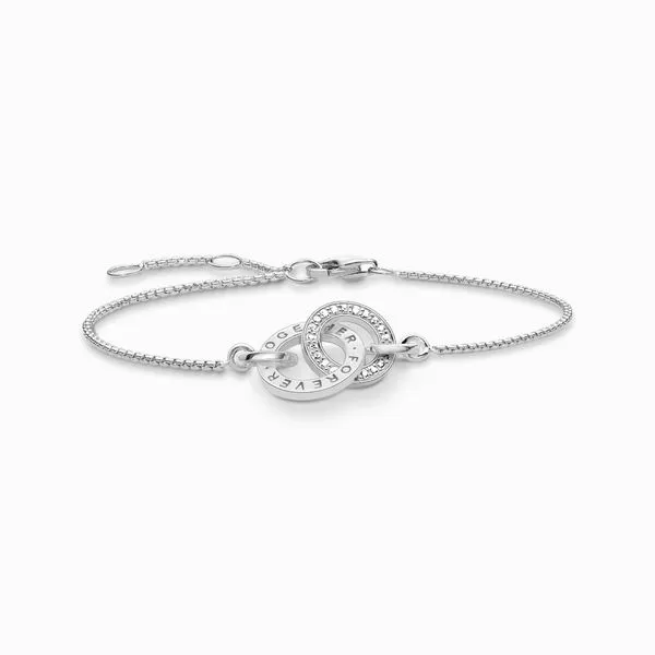 Thomas Sabo Sterling Silver CZ Forever Together Bracelet Harmony Jewellers Grimsby, ON
