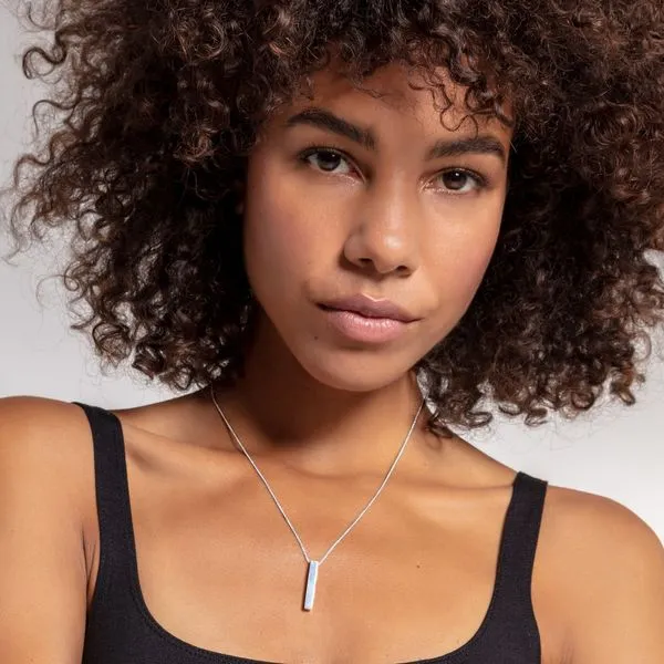 Thomas Sabo Sterling Silver Bar Necklace Image 2 Harmony Jewellers Grimsby, ON