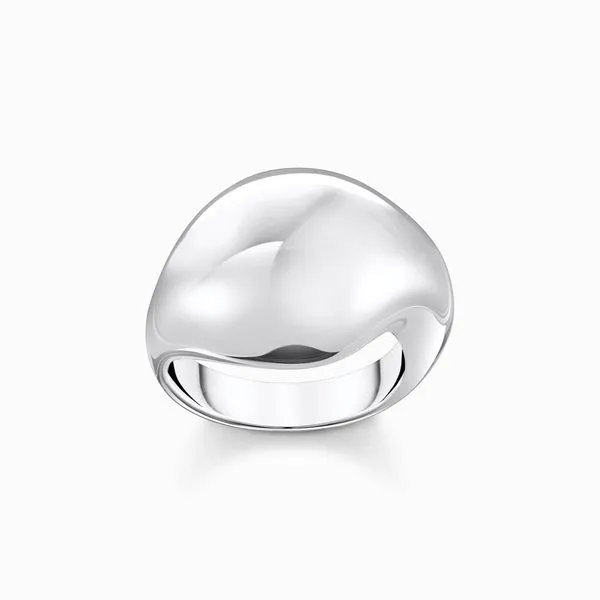 Thomas Sabo Sterling Silver Ring In Organic Drop-Shape Harmony Jewellers Grimsby, ON