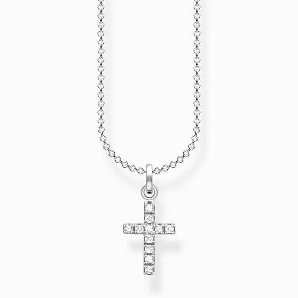 Thomas Sabo Necklace CZ Cross Pavé Harmony Jewellers Grimsby, ON