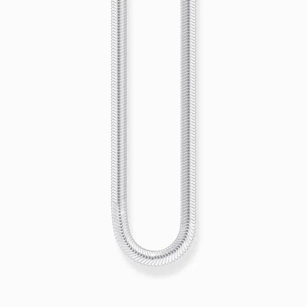 Thomas Sabo Sterling Silver Snake Necklace 4mm Thickness Harmony Jewellers Grimsby, ON