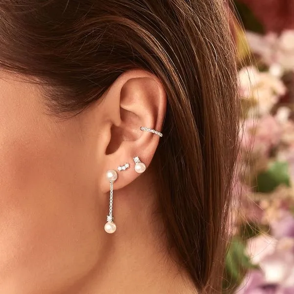 Thomas Sabo Sterling Silver CZ Single Ear Stud Image 3 Harmony Jewellers Grimsby, ON