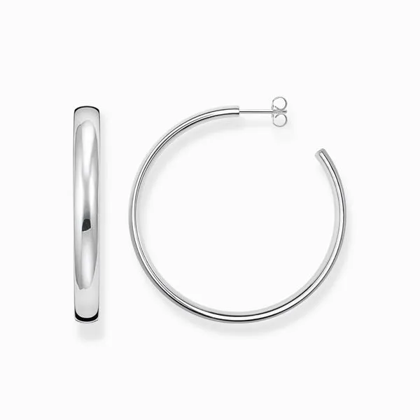 Thomas Sabo Sterling Silver Chunky Hoop Earrings Harmony Jewellers Grimsby, ON