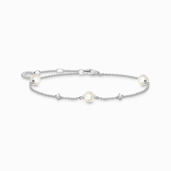 Thomas Sabo Sterling Silver White Pearl Bracelet Harmony Jewellers Grimsby, ON