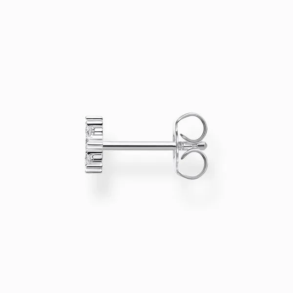 Thomas Sabo Sterling Silver CZ Star Single Ear Stud Image 2 Harmony Jewellers Grimsby, ON