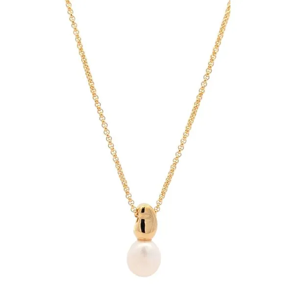 Thomas Sabo Gold-Plated Pearl Natural Beauty Necklace - 16