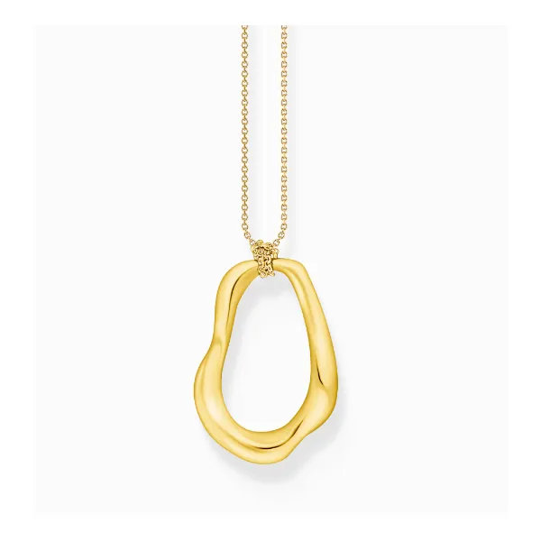 Thomas Sabo Gold-Plated Natural Beauty 27.5
