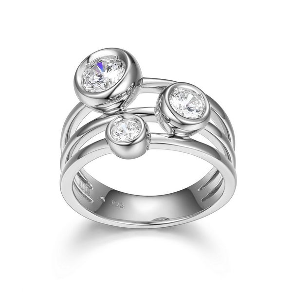 ELLE Sterling Silver CZ Ring Harmony Jewellers Grimsby, ON