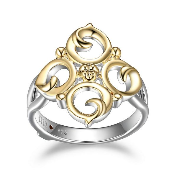 Sterling Silver Two-Tone Filigree Ring Harmony Jewellers Grimsby, ON