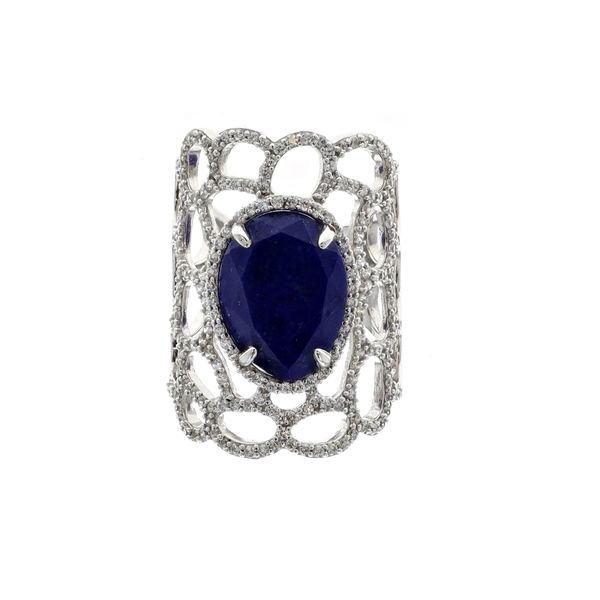 Sterling Silver Lapis Long Ring Harmony Jewellers Grimsby, ON