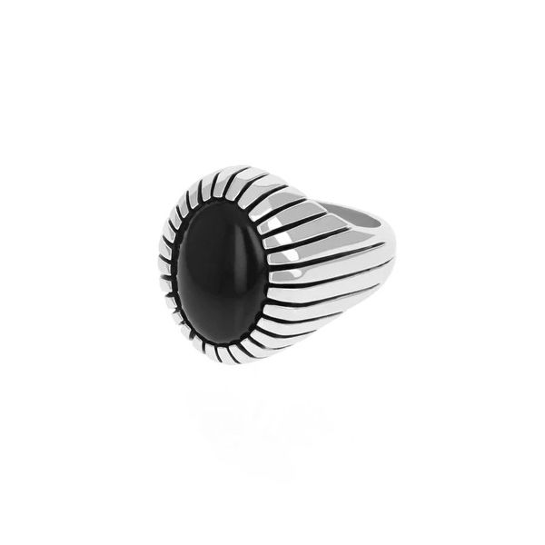 King Baby - Small Ribbed Shank Low Profile Ring Harmony Jewellers Grimsby, ON