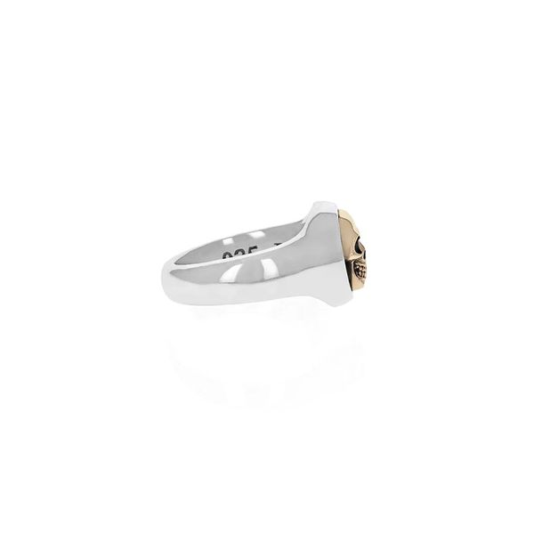 King Baby - Skull Motif Ring with Gold Alloy Image 2 Harmony Jewellers Grimsby, ON