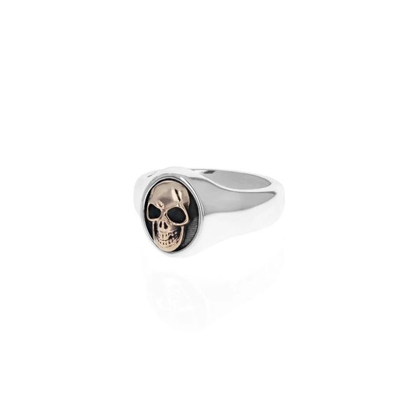 King Baby - Skull Motif Ring with Gold Alloy Harmony Jewellers Grimsby, ON