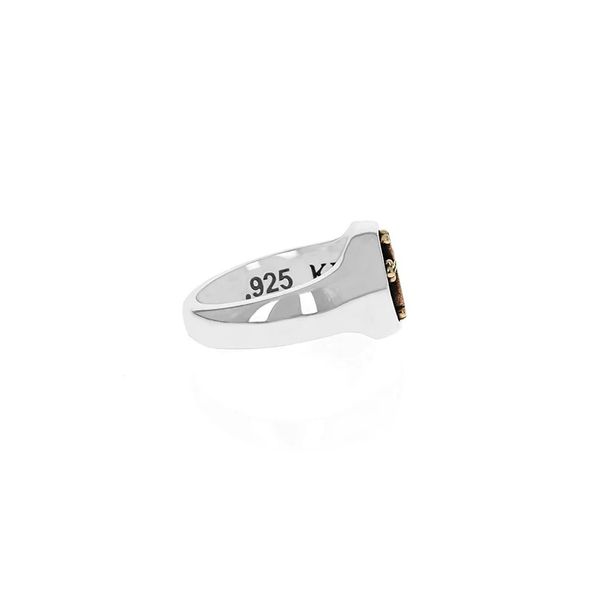 King Baby - Traditional Cross Ring with Gold Alloy Image 2 Harmony Jewellers Grimsby, ON
