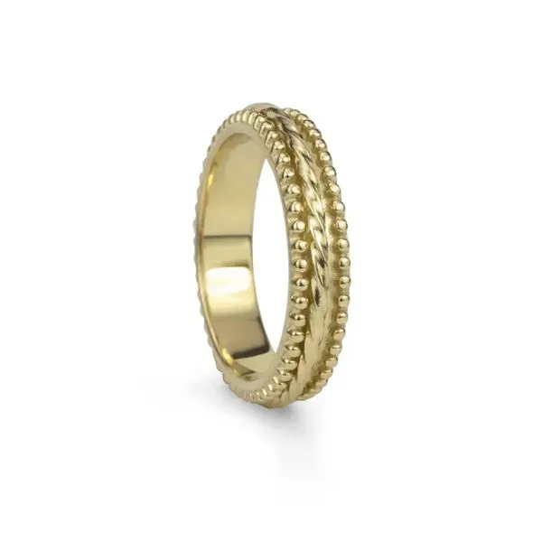 Chakra Yellow Gold Vermeil Meditation Spinner Ring Harmony Jewellers Grimsby, ON