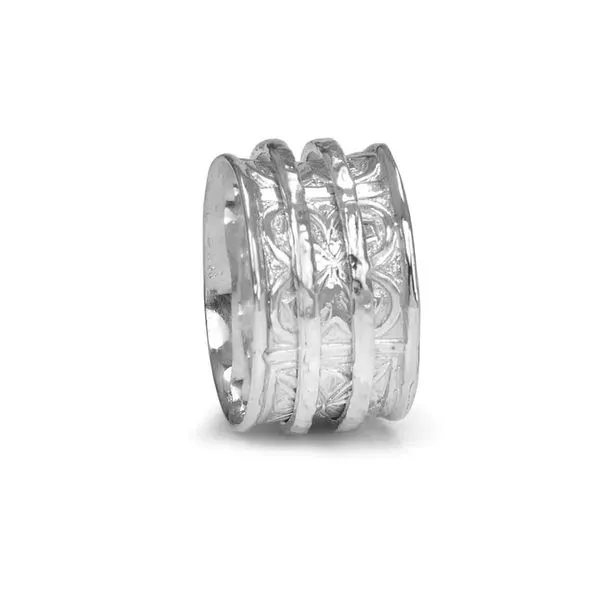 Faith Meditation Spinner Ring Harmony Jewellers Grimsby, ON
