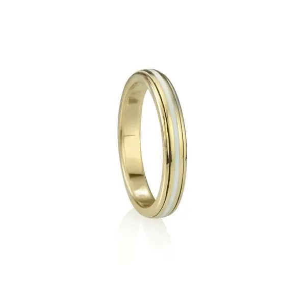 Virtue Yellow Gold Vermeil Meditation Spinner Ring Harmony Jewellers Grimsby, ON