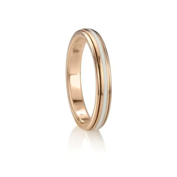 Virtue Rose Gold Vermeil Meditation Spinner Ring Harmony Jewellers Grimsby, ON
