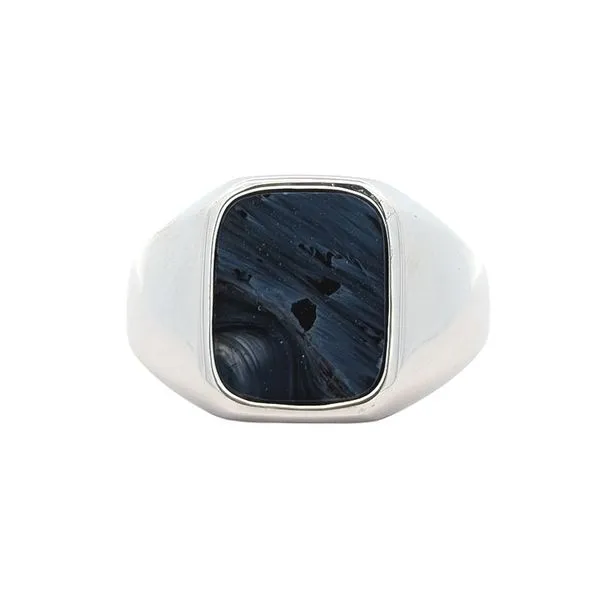 Sterling Silver Pietersit Blue Ring Harmony Jewellers Grimsby, ON