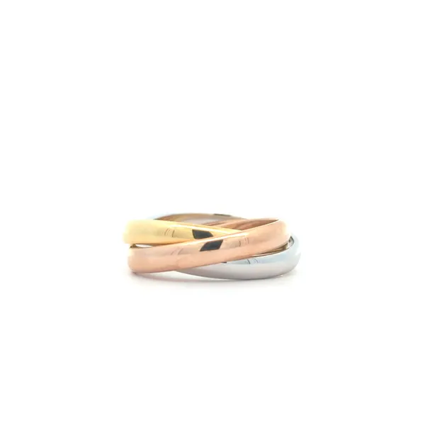 Tri-Colored Interlocking Band Harmony Jewellers Grimsby, ON